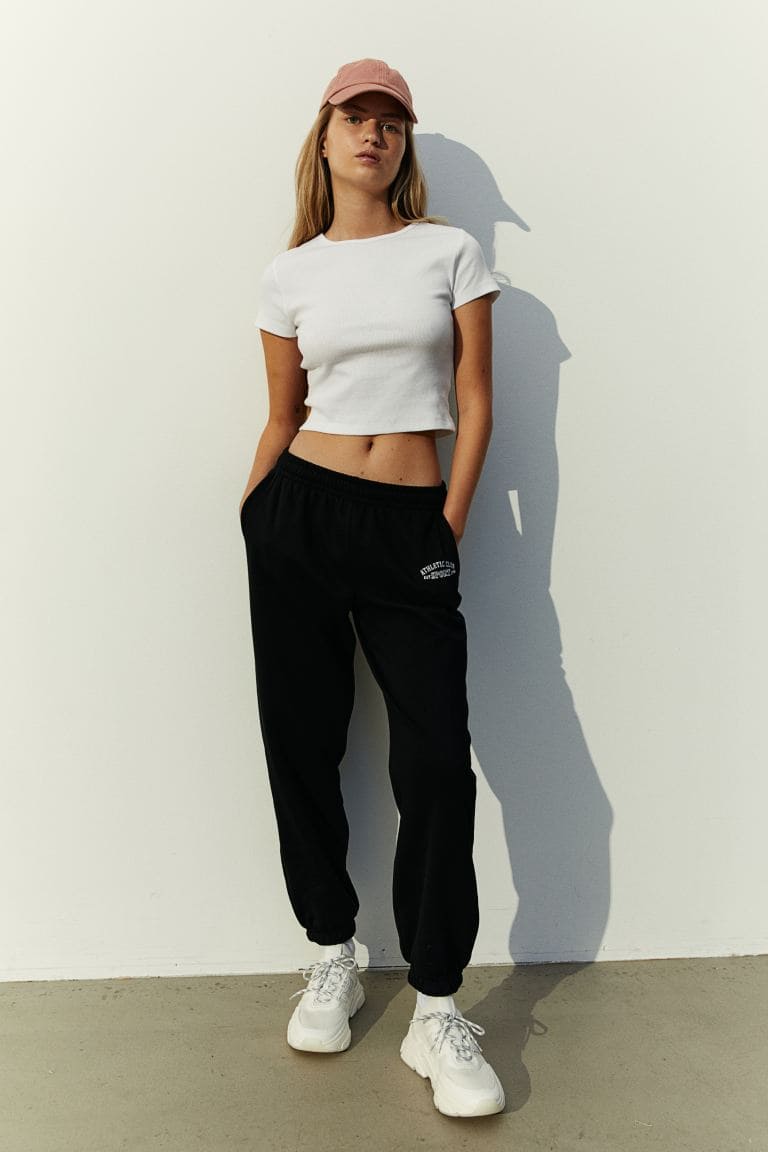 Haut en jersey de coton - White