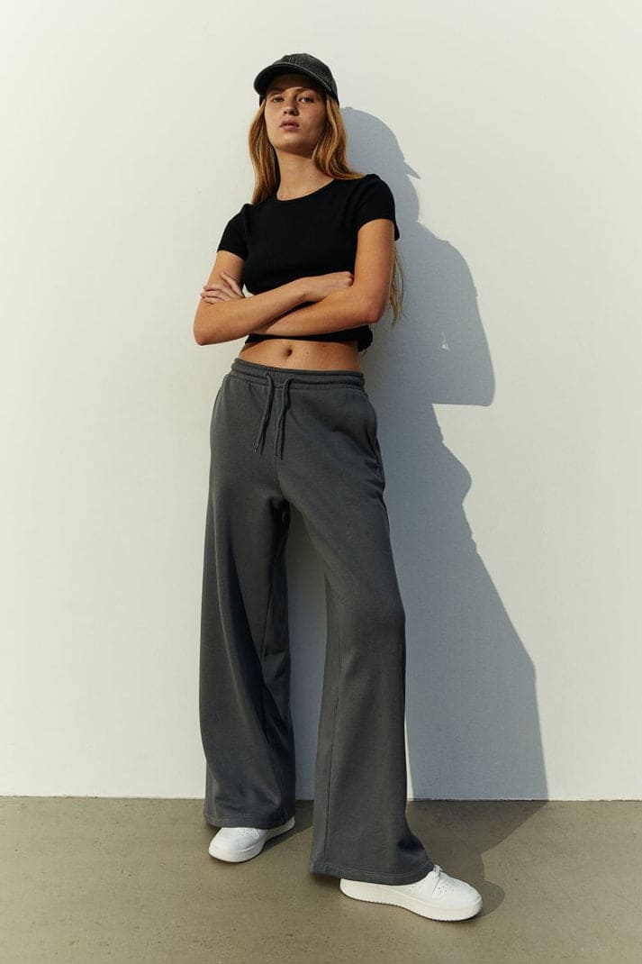 Haut en jersey de coton - Black